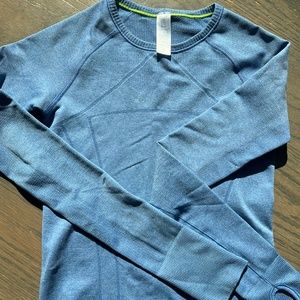 Ivivva Girls Long Sleeve Blue size 10